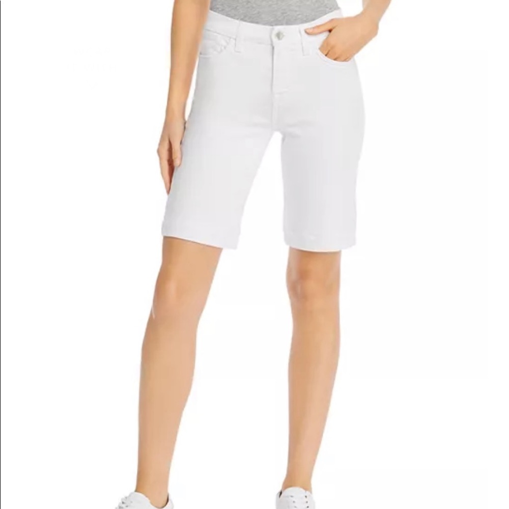 7 for All Mankind - White Bermuda Shorts (size 29)
